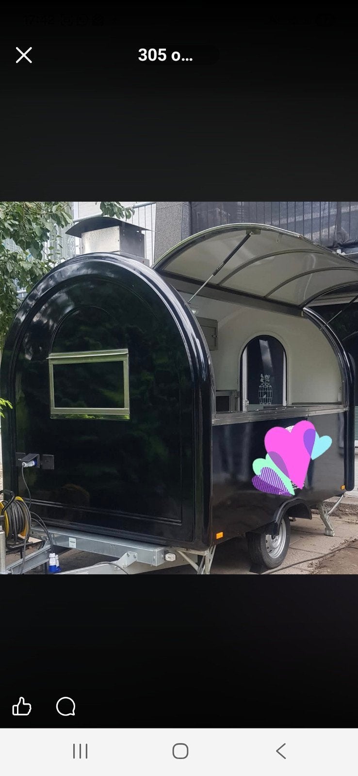 Foodtrailer/ Verkoopwagen/ foodtruck te koop, Ophalen
