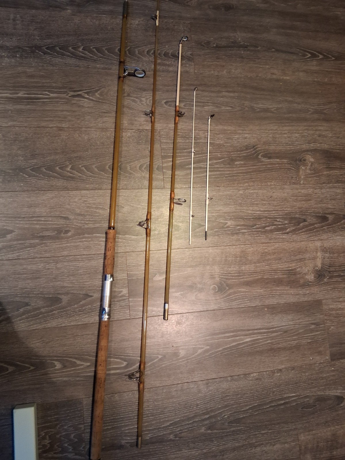 Vintage Volglas Werphengel met Kurken Handvat, Ophalen of Verzenden, Gebruikt, Werphengel