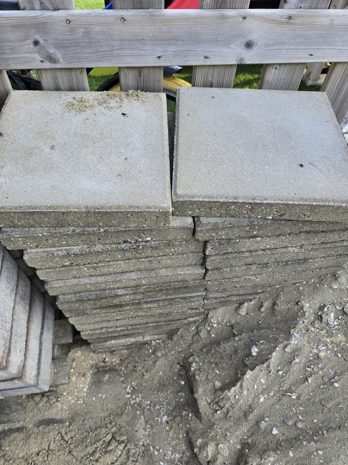 30x30cm Betontegels - Gebruikt maar in goede staat, Ophalen, 5 tot 10 m², Zo goed als nieuw, Beton