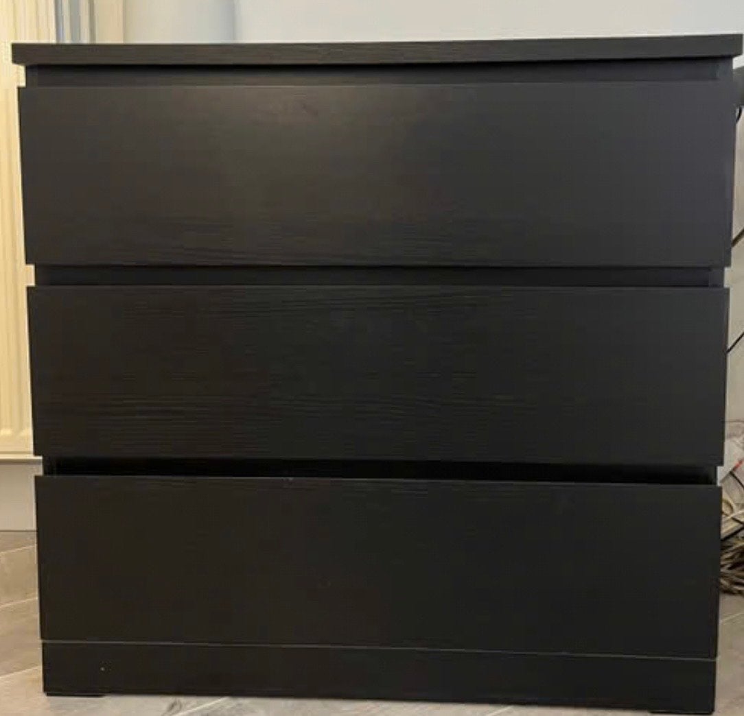 IKEA Malm ladekast - 80x48x78 cm, Ophalen, Gebruikt, 50 tot 100 cm, 3 of 4 laden