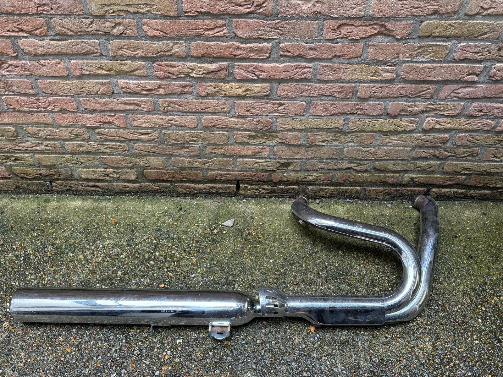 Originele Harley-Davidson Dyna uitlaat, Ophalen, Gebruikt