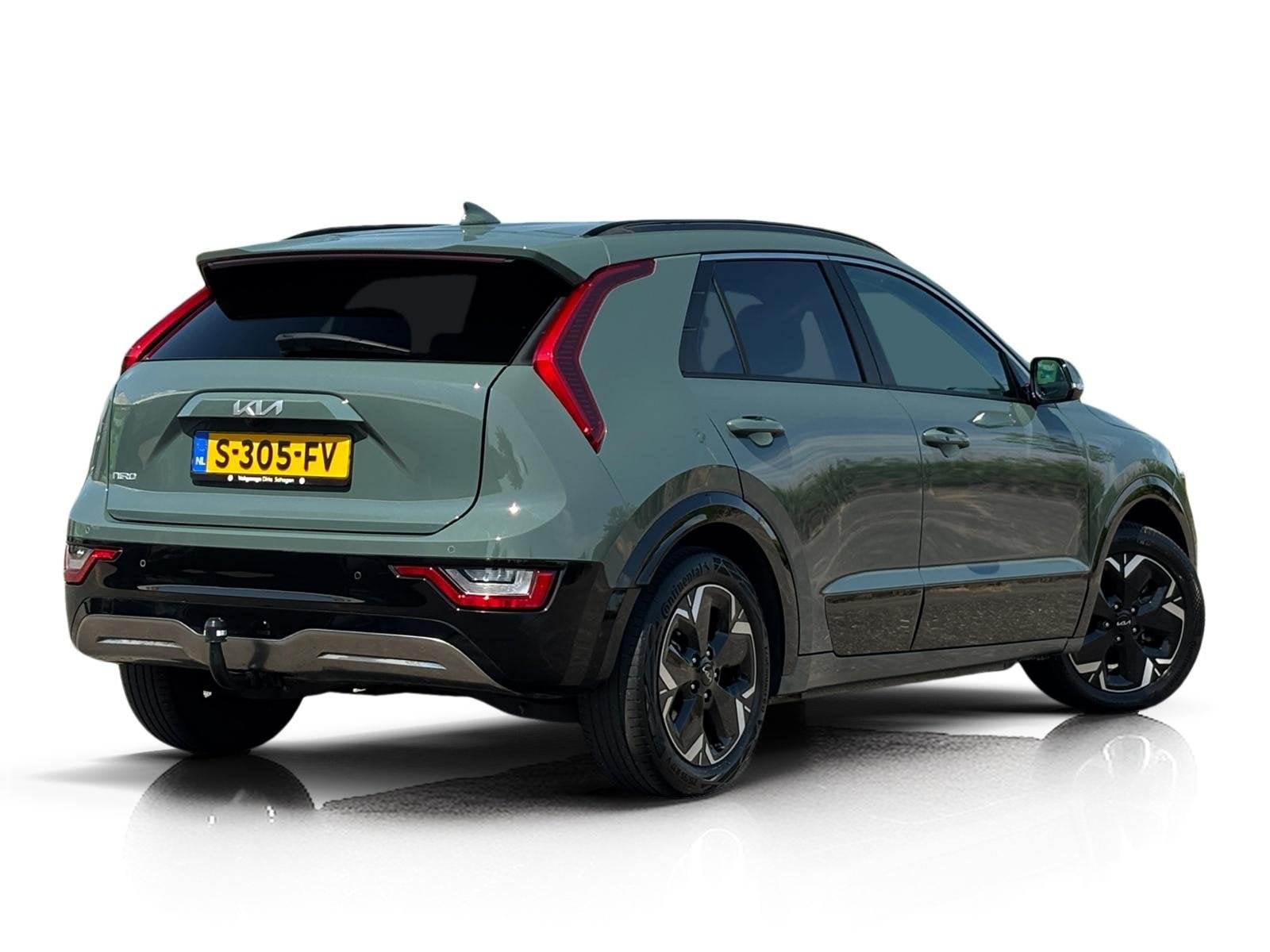 Kia Niro EV DynamicPlusLine 64.8 kWh ✅ Leder ✅ Schuifdak, Gebruikt, 750 kg, 1657 kg, 420 min