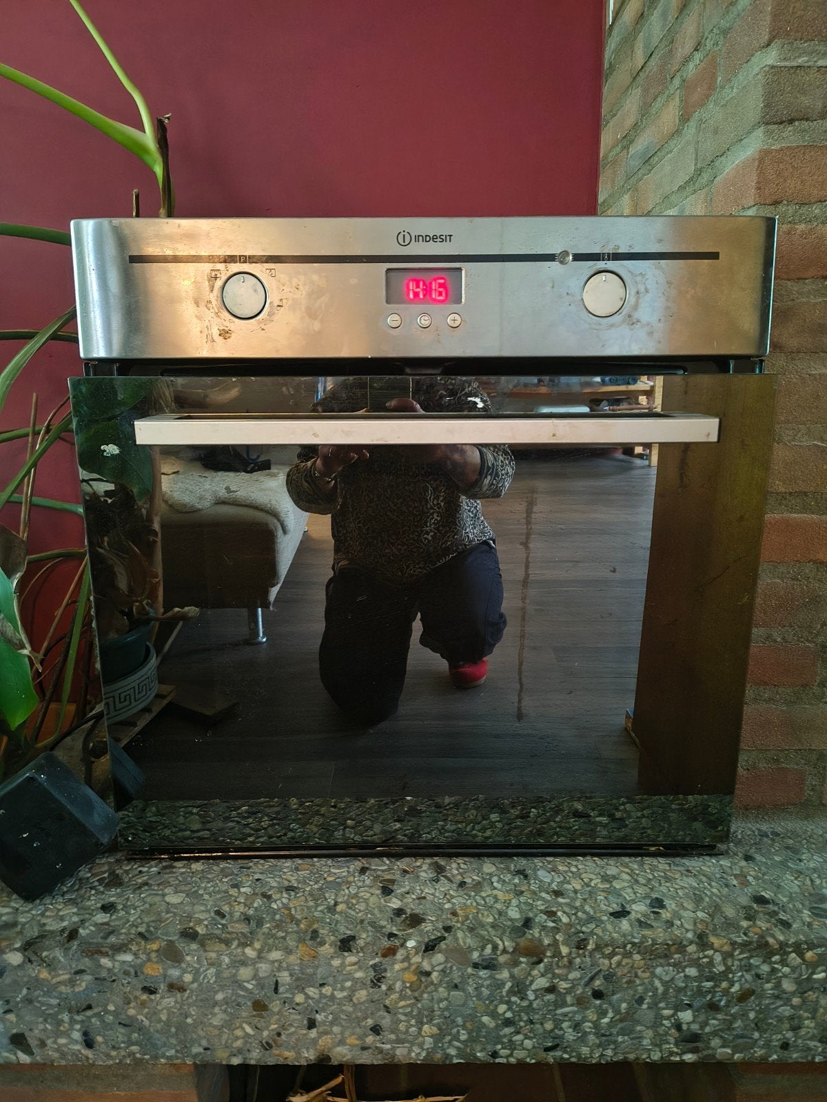 Indesit Inbouw Oven - Gebruikt, Ophalen, Gebruikt, Oven, Hete lucht