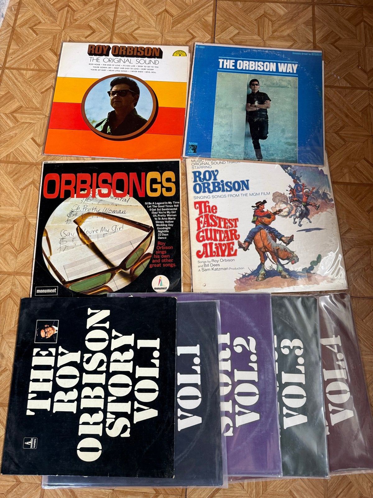Roy Orbison LP verzameling, inclusief verzamelalbum, Ophalen, LP, Gebruikt, Pop