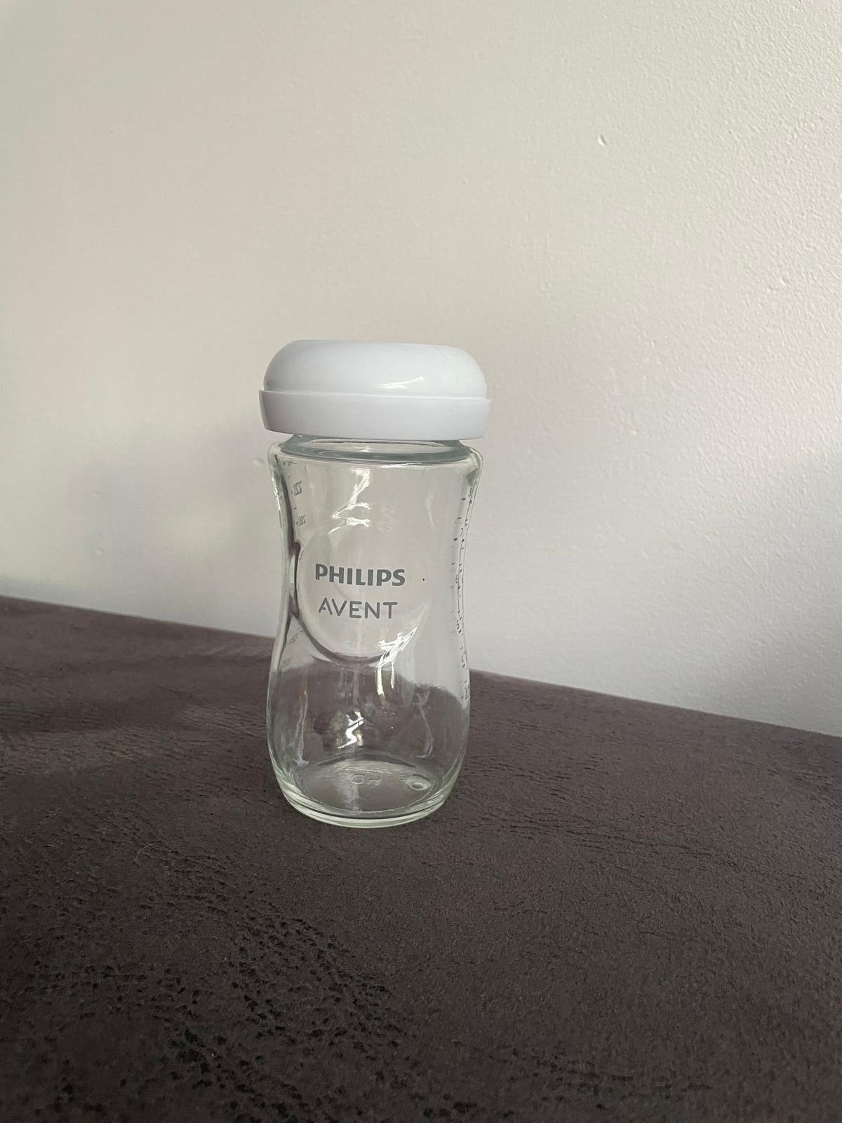 Philips Avent glazen babyfles, Zo goed als nieuw, Babyfles, BPA-vrij, Philips Avent