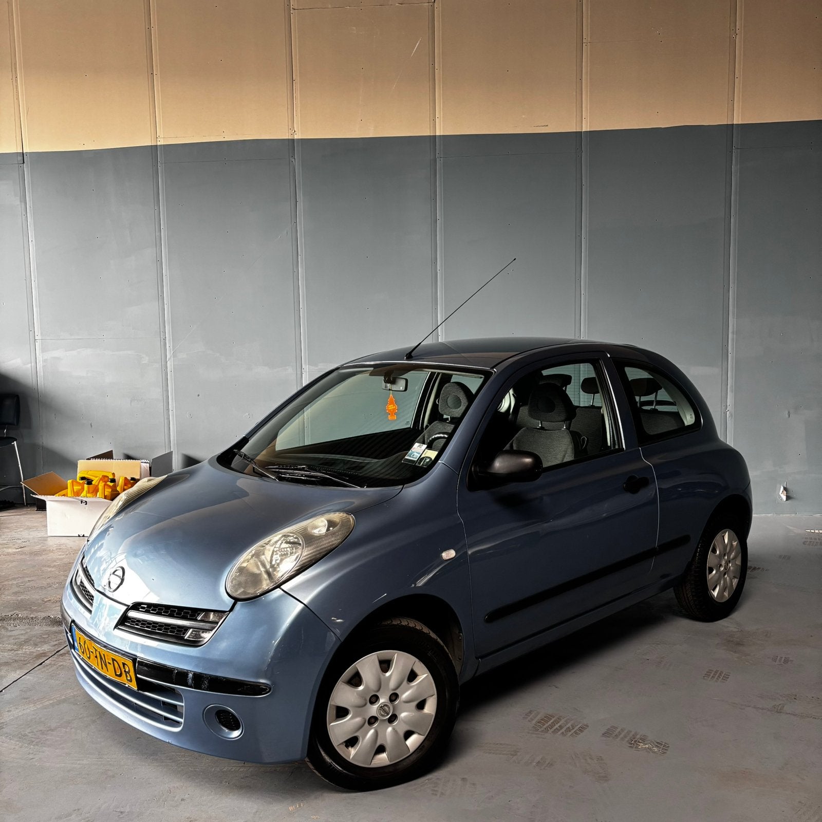 Nissan Micra 1.2 48KW 3DR 2006 Blauw APK NAP, Auto's, 4 cilinders, Blauw, Origineel Nederlands, Handgeschakeld
