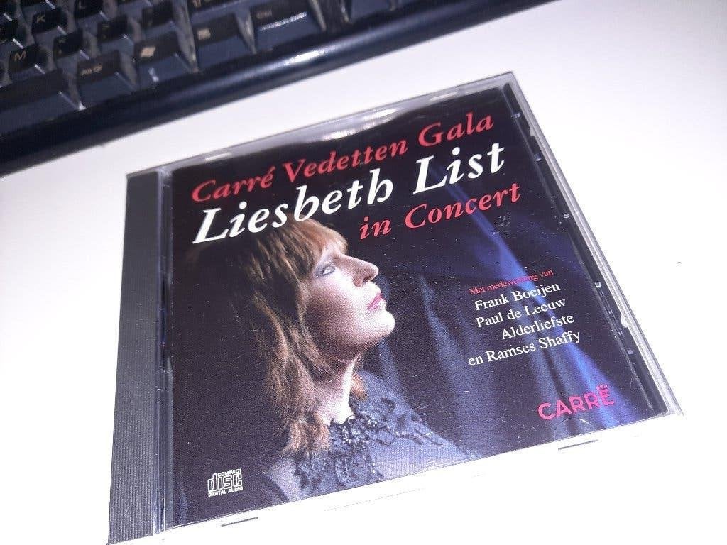 CD Liesbeth List – Carré Vedetten Gala, Ophalen, Zo goed als nieuw, Levenslied of Smartlap