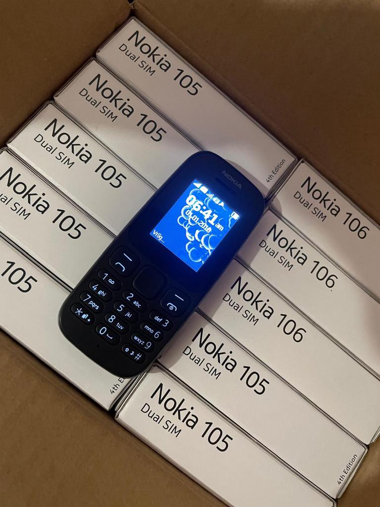 NOKIA 105 & 106 DUAL SIM, Telecommunicatie, Ophalen of Verzenden, Zo goed als nieuw, Geen camera, Zwart