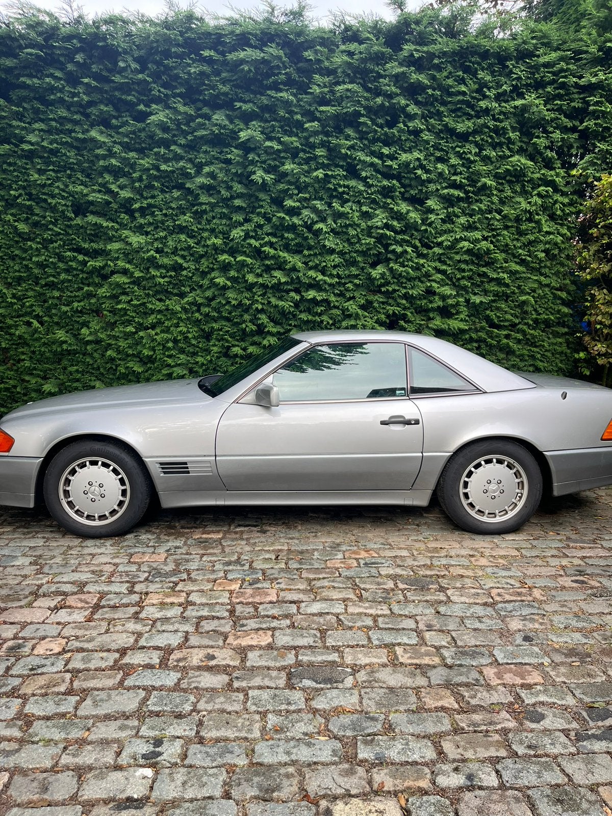 Mercedes 300SL-24, Auto's, Mercedes-Benz, Automaat, Cabriolet, Particulier, Zilver of Grijs