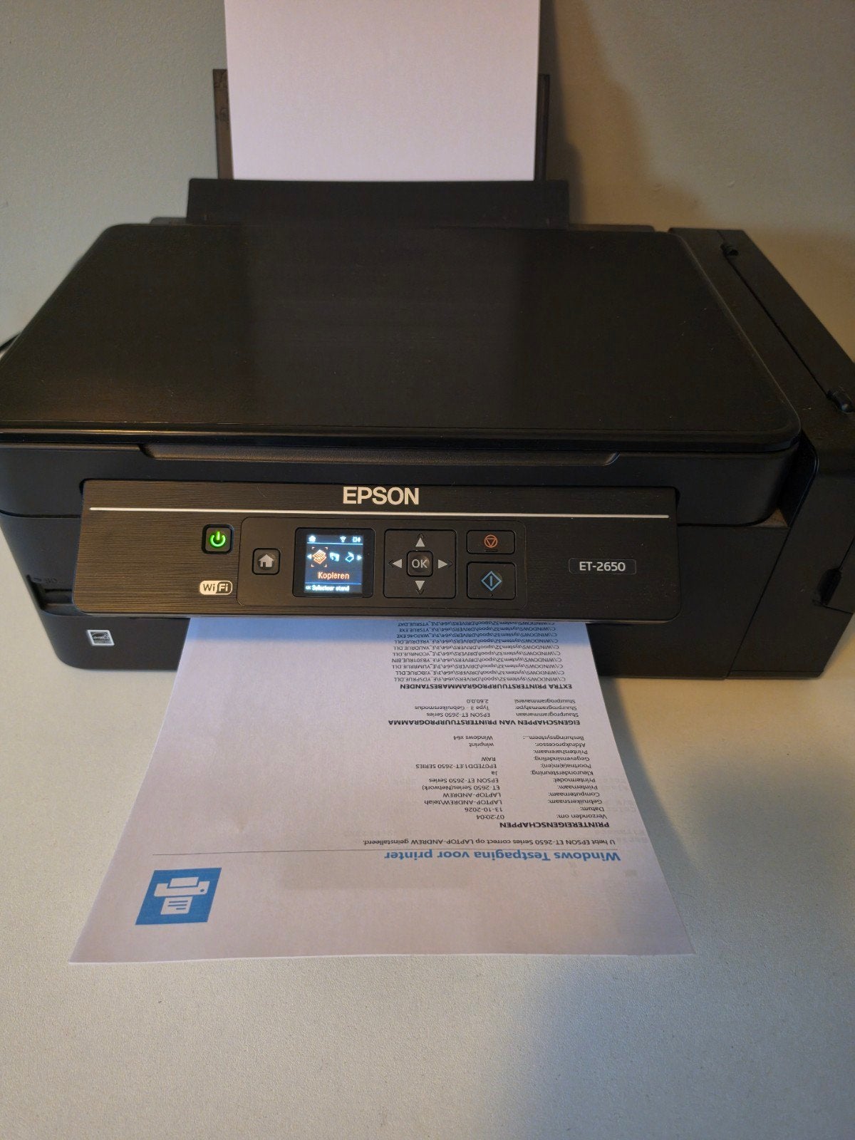 Epson ET-2650 EcoTank All-in-One Printer, Computers en Software, Ophalen, All-in-one, Draadloos, Zo goed als nieuw
