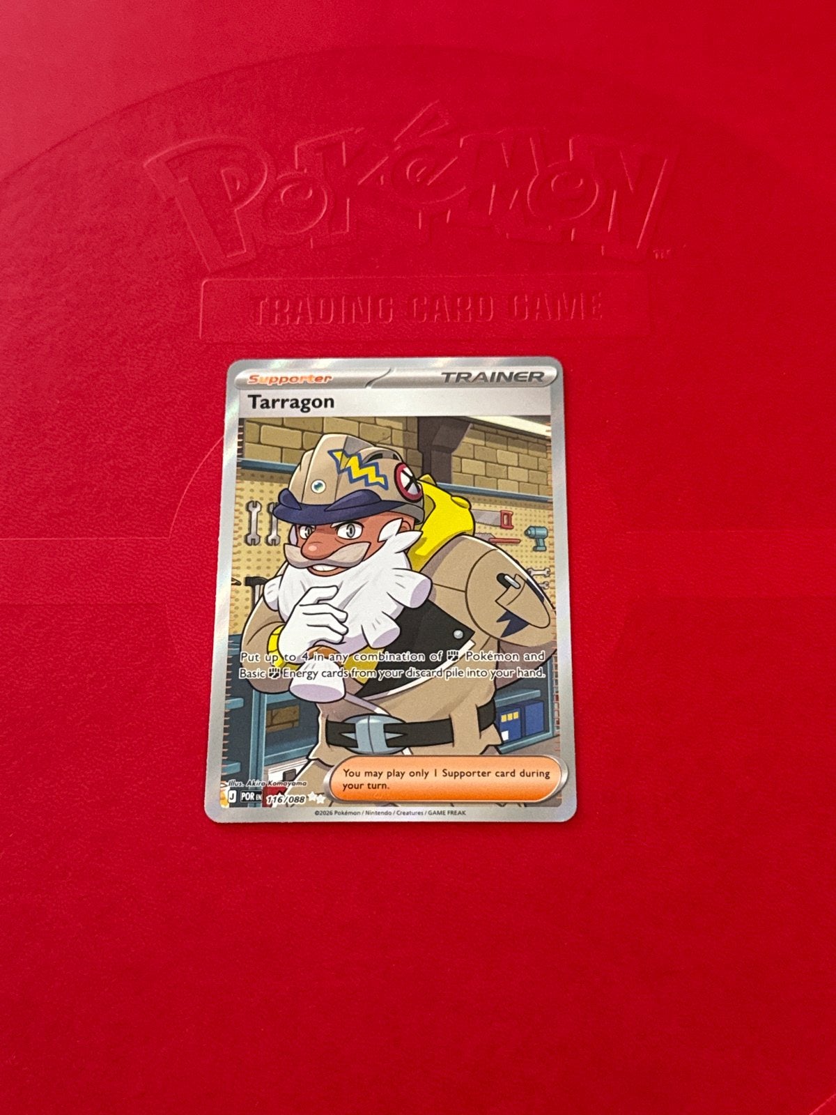 Terragon #116/088, Ophalen of Verzenden, Zo goed als nieuw, Losse kaart, Foil