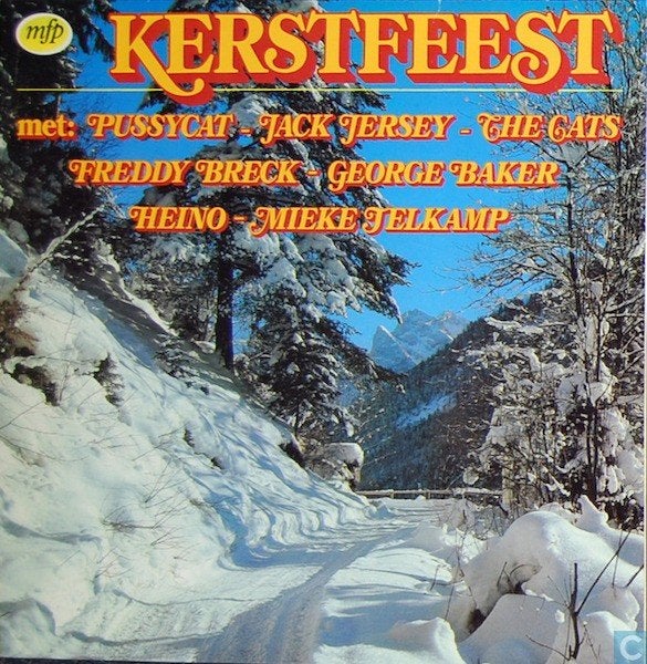 LP - Kerstfeest Met... (diverse artiesten), LP, Gebruikt, Ophalen of Verzenden, Pop