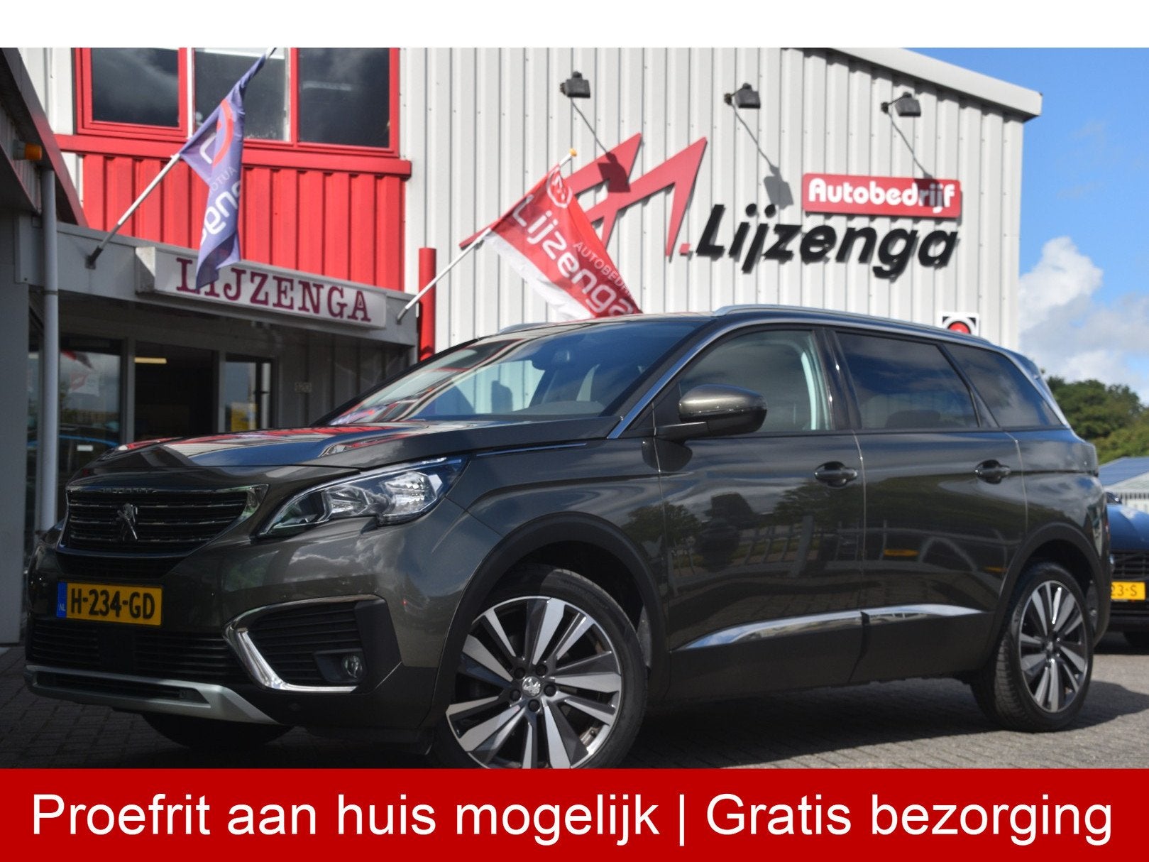 Peugeot 5008 1.2 PureTech Allure Avantage Carplay | 19 inch, Stof, Gebruikt, Euro 6, 1199 cc