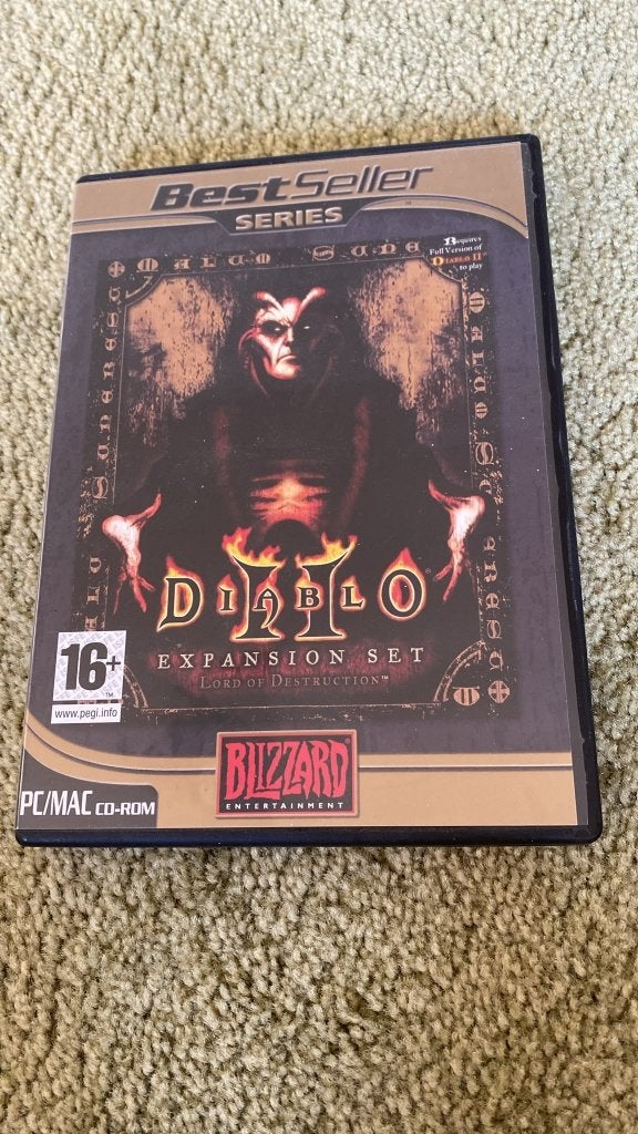 Diablo 2: Lord of Destruction, Spelcomputers en Games, 1 speler, Ophalen of Verzenden, Zo goed als nieuw, Role Playing Game (Rpg)