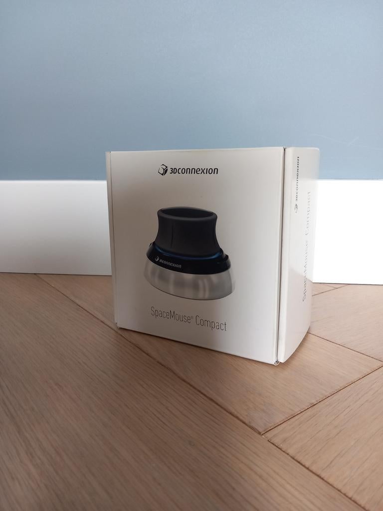 3Dconnexion SpaceMouse Compact 3D-muis, Computers en Software, Muizen, Ophalen, Ergonomisch, Overige typen, Zo goed als nieuw