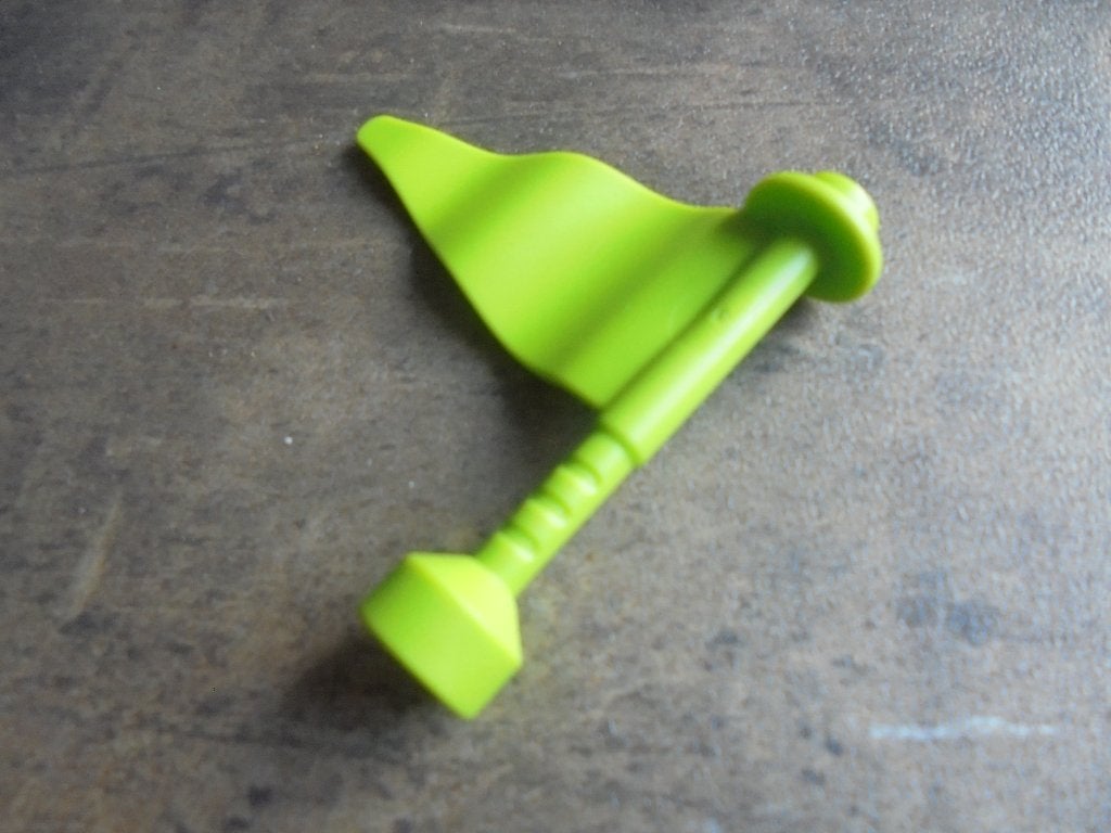 Lego Duplo Flag Wavy with Post (zie foto's), Ophalen of Verzenden, Gebruikt, Losse stenen, Duplo
