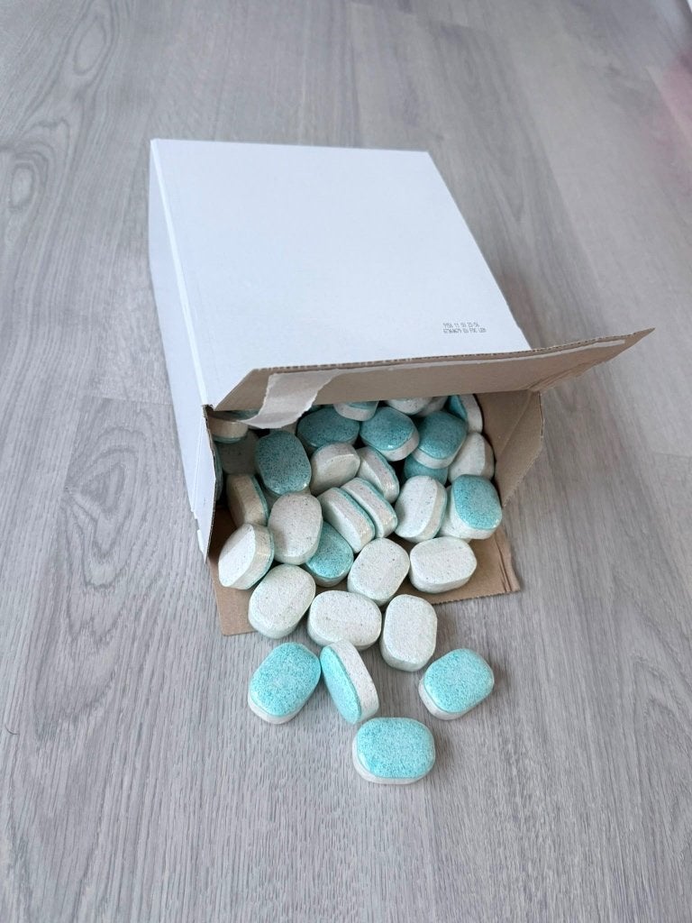 Merkloos Vaatwastabletten Sun All in 1 – 7 dozen, Ophalen of Verzenden, Schoonmaakmiddel