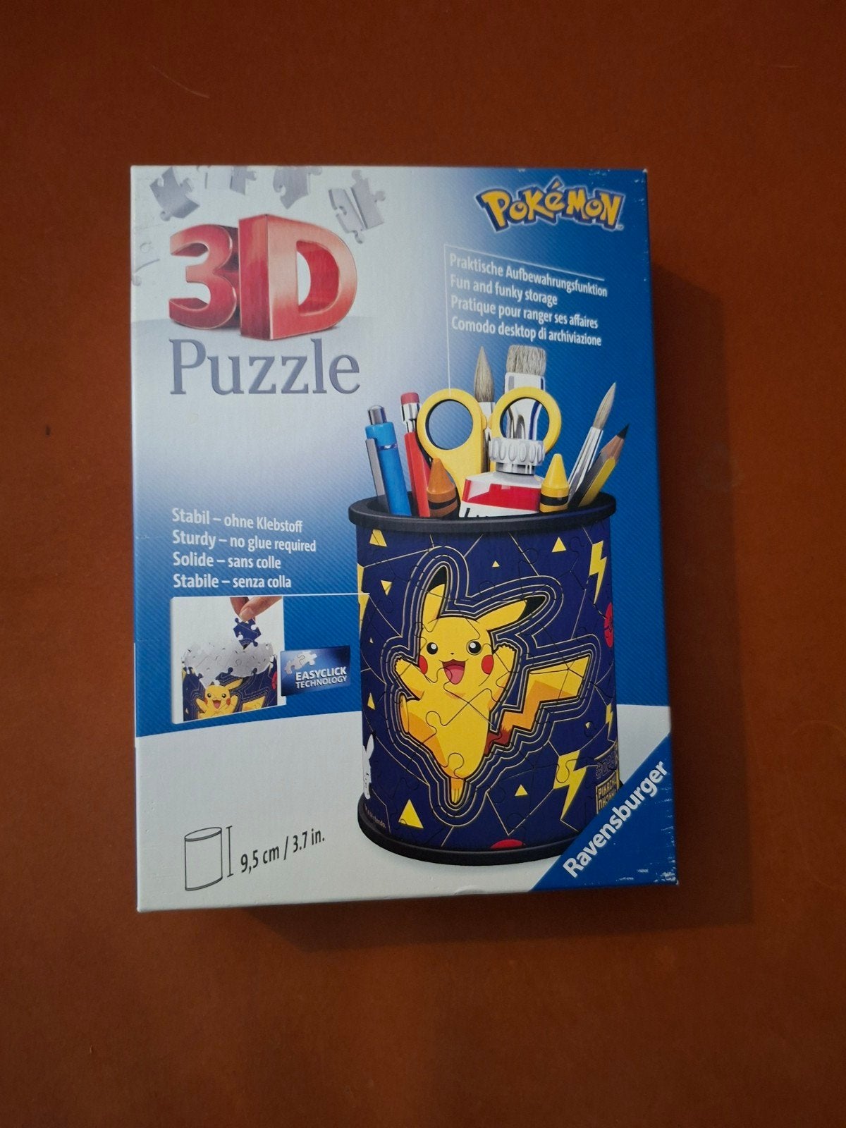 3D puzzel pokemon pennendoosje 54 stukjes, Ophalen, Minder dan 500 stukjes, Zo goed als nieuw, Rubik's of 3D-puzzel
