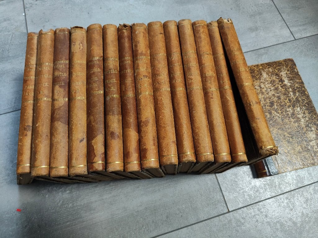 Complete 15-delige antieke encyclopedie (1864 - 1868), Ophalen