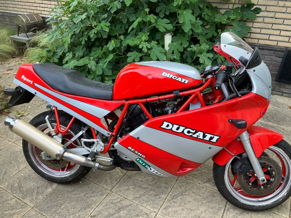Ducati sport 750 S, Motoren, 750 cc, 2 cilinders, Occasion, Handgeschakeld