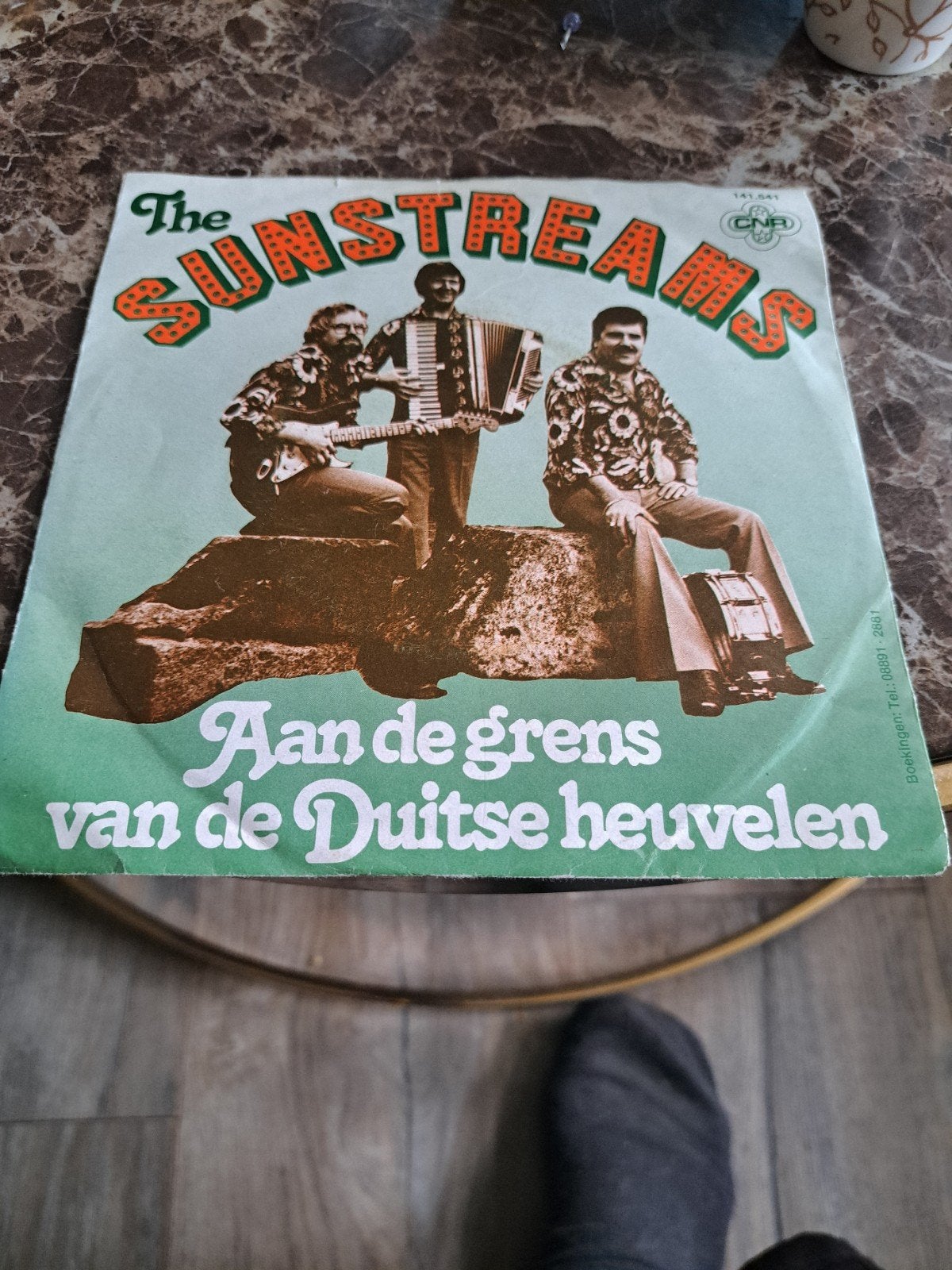 The Sunstreams - Aan de grens van de Duitse heuvelen, Gebruikt, 7 inch, EP, Fotohoes