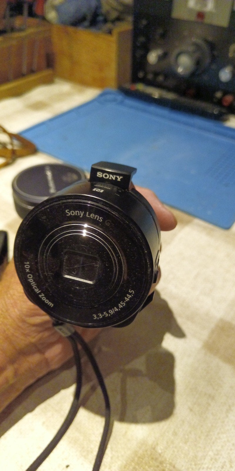 Sony dsc QX-10 HD OPZET CAMERA VOOR SMARTPHONES, Ophalen of Verzenden, Zo goed als nieuw, Compactcamera, Sony