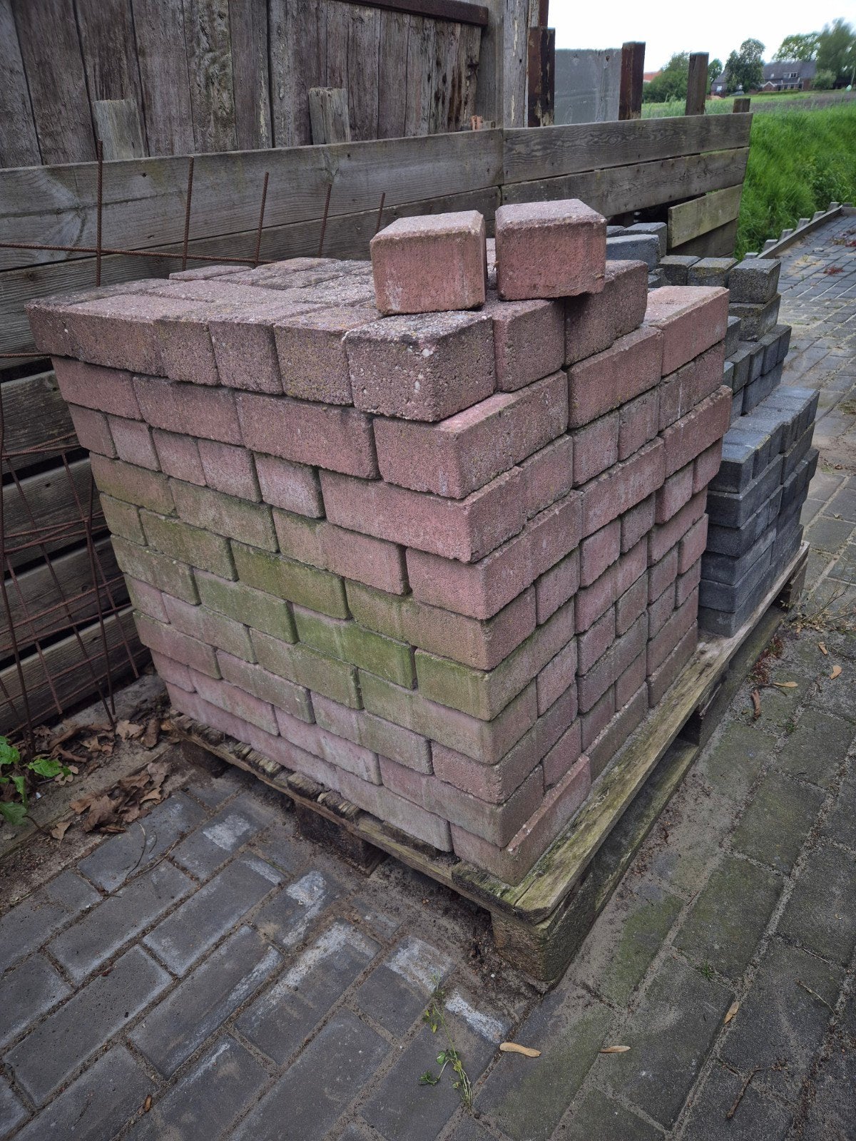 klinkers, 190 stuks  ca 4m2
Ongeveer 19, Ophalen, Gebruikt, Klinkers, Minder dan 5 m²