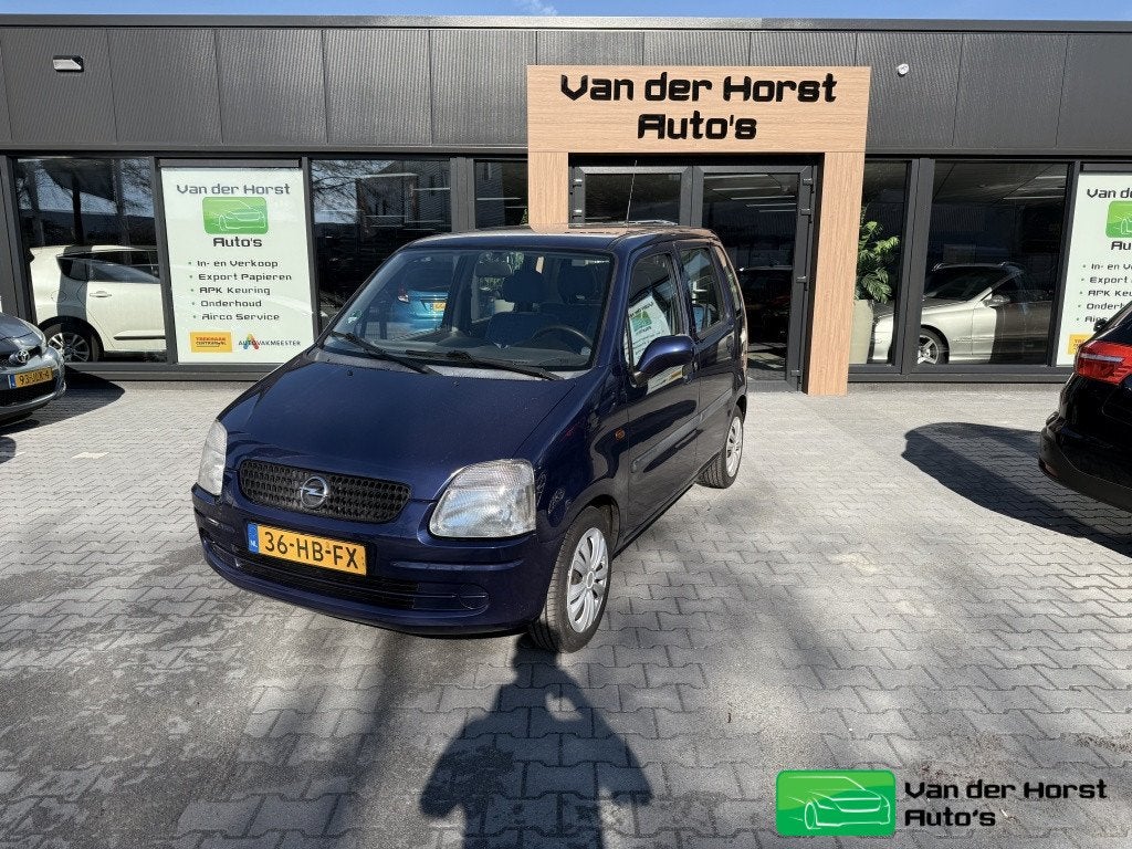 Opel Agila 1.2-16V Comfort (bj 2001), Auto's, 15 km/l, 1199 cc, Origineel Nederlands, Bedrijf