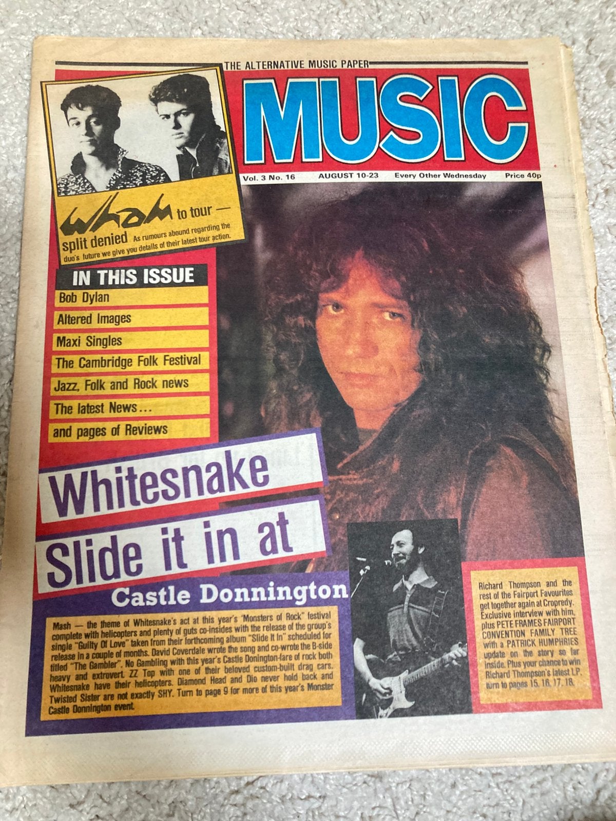 MUSIC Magazine 1983, Boeken, Ophalen of Verzenden, Gelezen, Muziek, Film of Tv