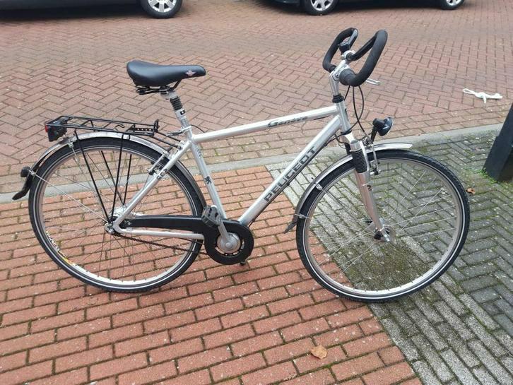 Peugeot Genéve herenfiets  / jongens fiets, Vering, Zo goed als nieuw, 53 tot 57 cm, Ophalen