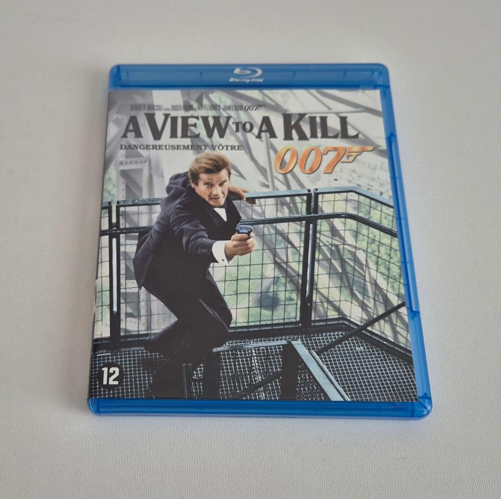 A View To A Kill James Bond 007 Blu-Ray, Ophalen of Verzenden, Gebruikt, Actie