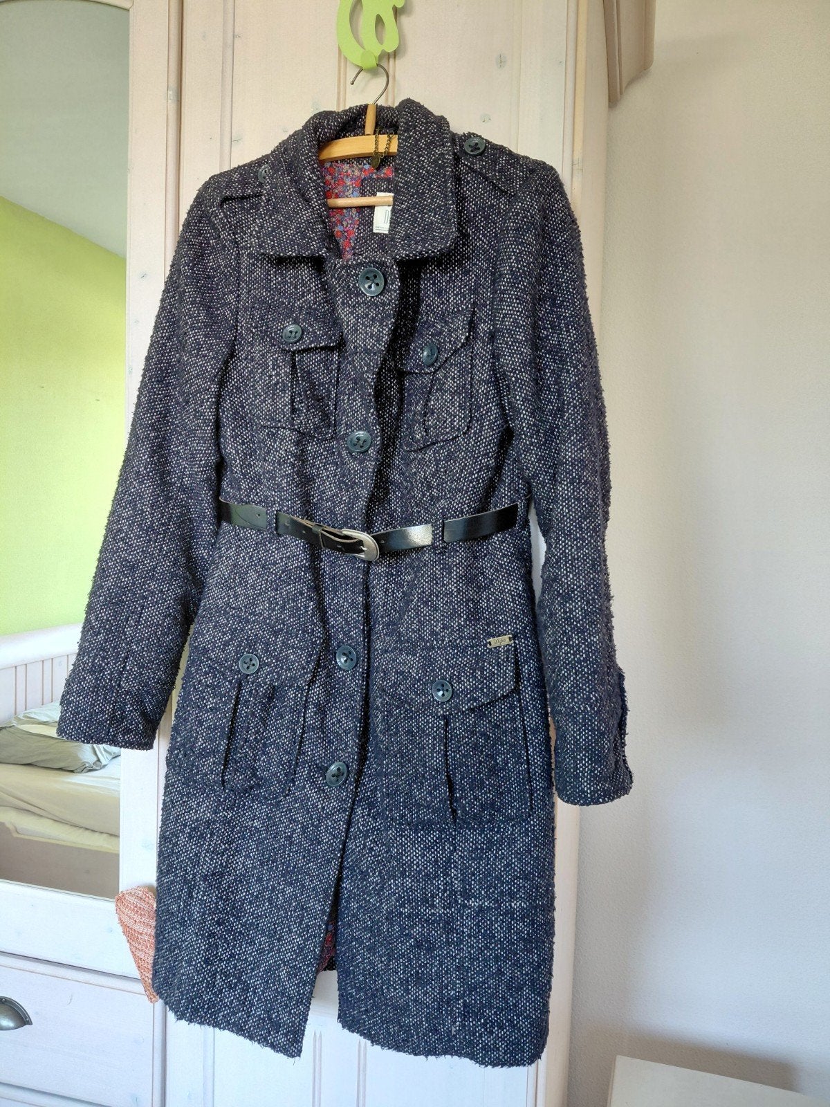 Dept dames winterjas M, Kleding | Dames, Maat 38/40 (M), Zwart, Ophalen of Verzenden, Zo goed als nieuw
