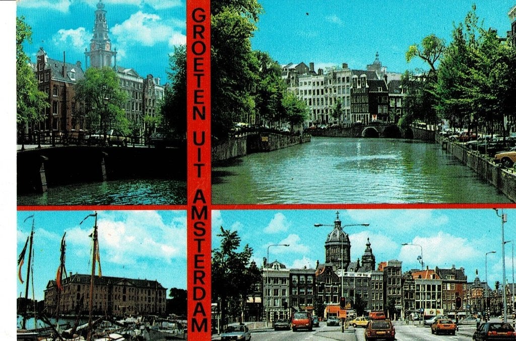 Amsterdam, Verzamelen, Ansichtkaarten | Nederland, Verzenden, 1980 tot heden, Gelopen, Noord-Holland