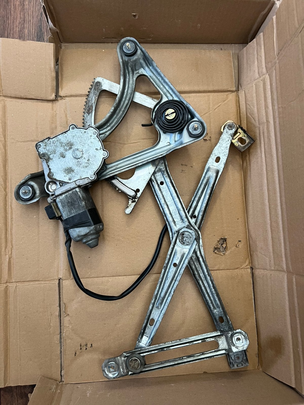 Raammechanisme Mercedes W126 500 SEL Rechtsvoor, Auto-onderdelen, Ruiten en Toebehoren, Ophalen of Verzenden