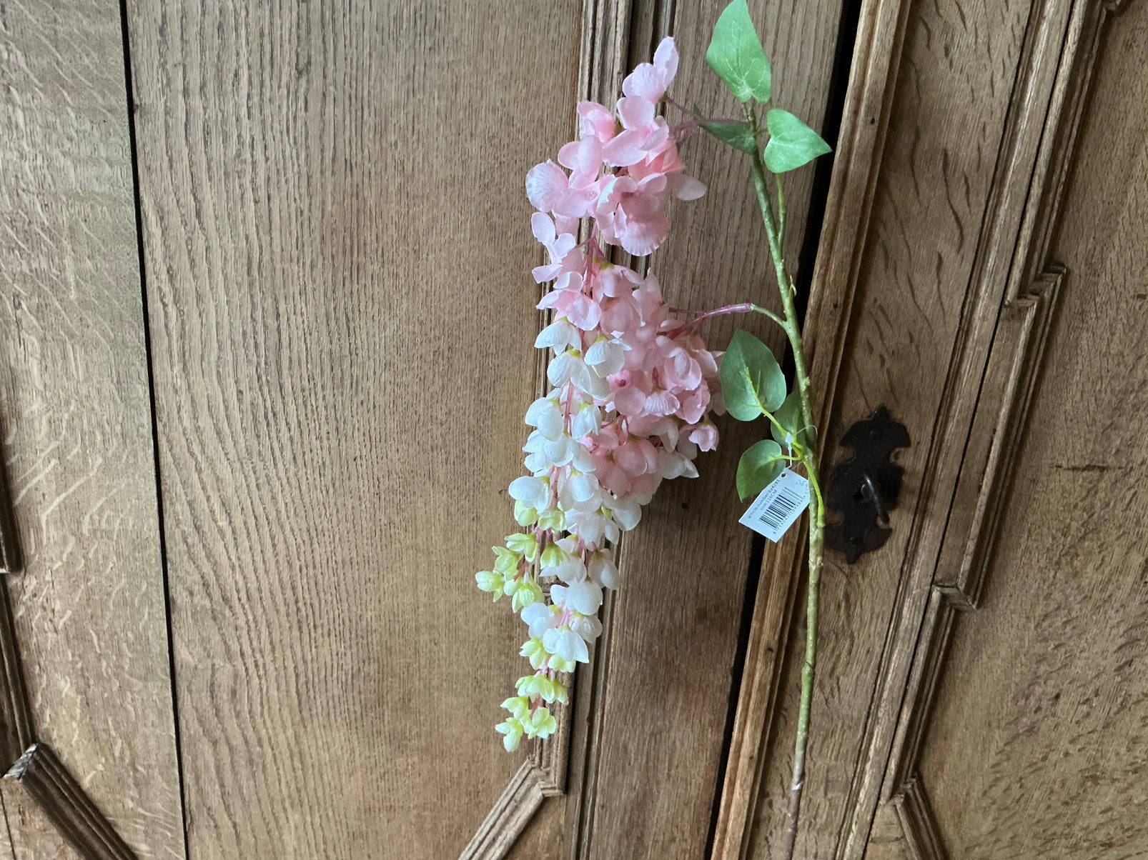 NIEUW zijde kunstbloem roze regen ROSERIA, Ophalen of Verzenden, Nieuw