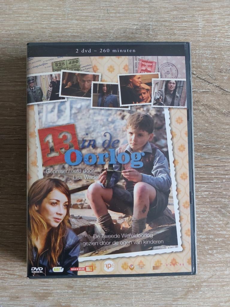 13 in de oorlog schooltv WW2 kro jeugd serie educatief dvd, Vanaf 6 jaar, Ophalen of Verzenden, Zo goed als nieuw, Educatief