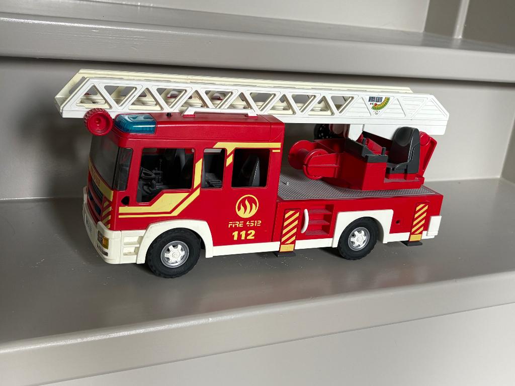 Playmobil brandweerwagen, Kinderen en Baby's, Speelgoed | Playmobil, Ophalen, Gebruikt, Los playmobil