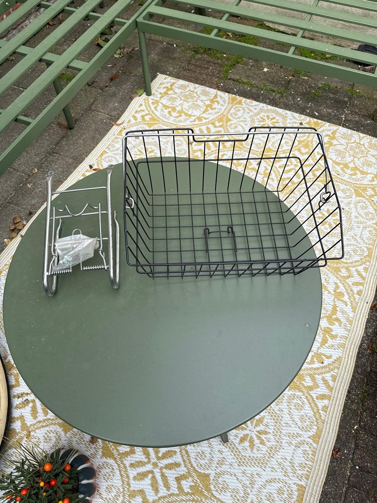 Mand en koplamp drager voor Puch Maxi, Ophalen, Zo goed als nieuw