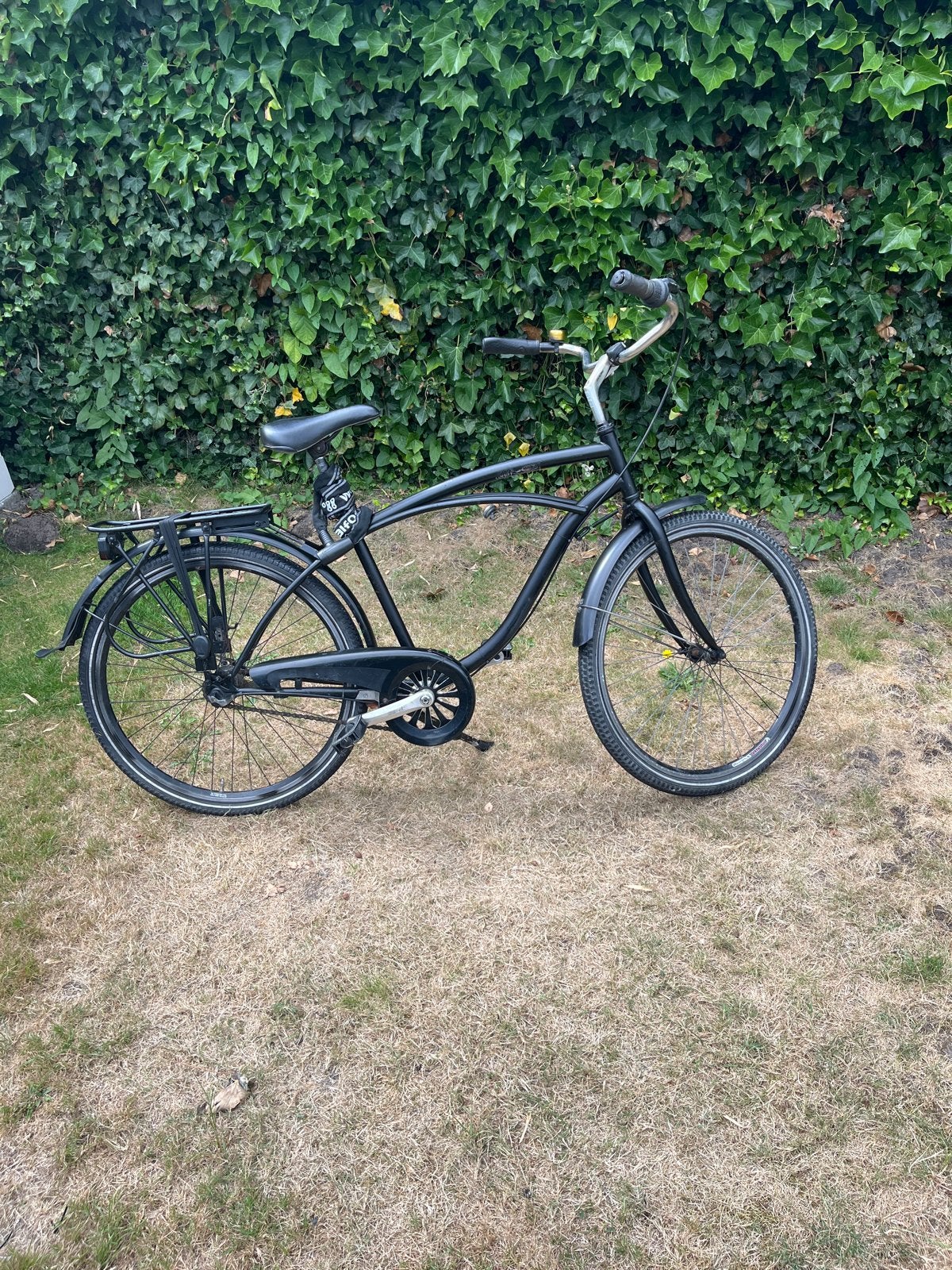 Zwarte Fiets - Comfortabel en Stijlvol, Terugtraprem, Versnellingen, Ophalen, Overige merken