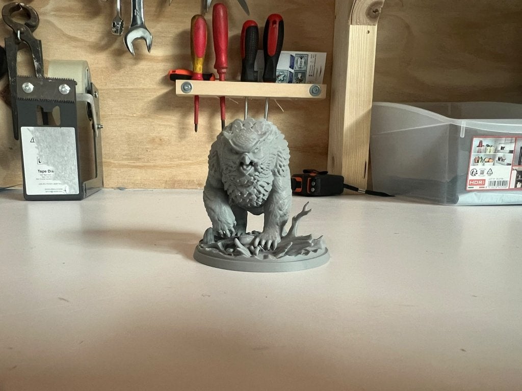 owlbear dnd print, Ophalen of Verzenden, Nieuw, Overige soorten, Figuurtje(s)