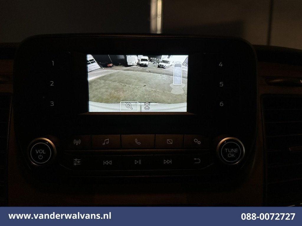 Ford Transit 2.0 TDCI 131pk Automaat L3H3 Euro6 Airco | Came, Auto's, Stof, 4 cilinders, Wit, Bedrijf