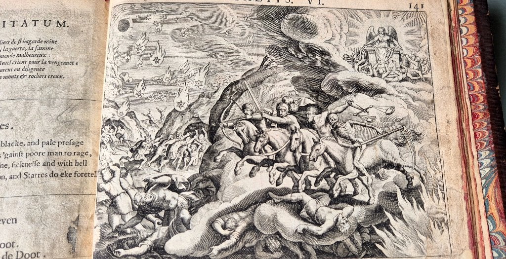 Icones Biblicae 1648 Cornelis Danckertz. Unieke prent Bijbel, Antiek en Kunst, Verzenden, Bijbel