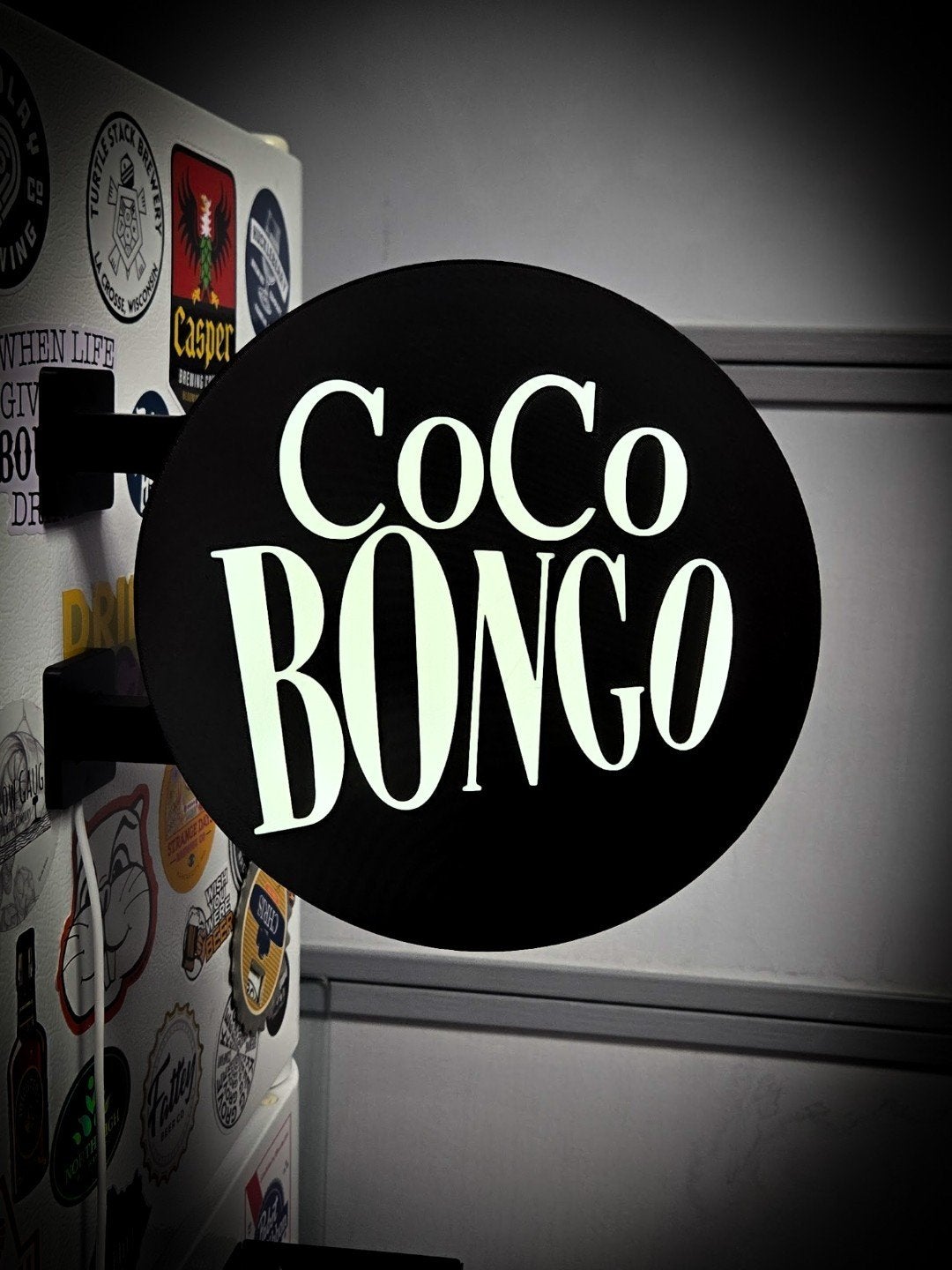 Nieuw Lichtbord Coco Bongo, Overige merken, Kunststof, Zwart, USB-aansluiting