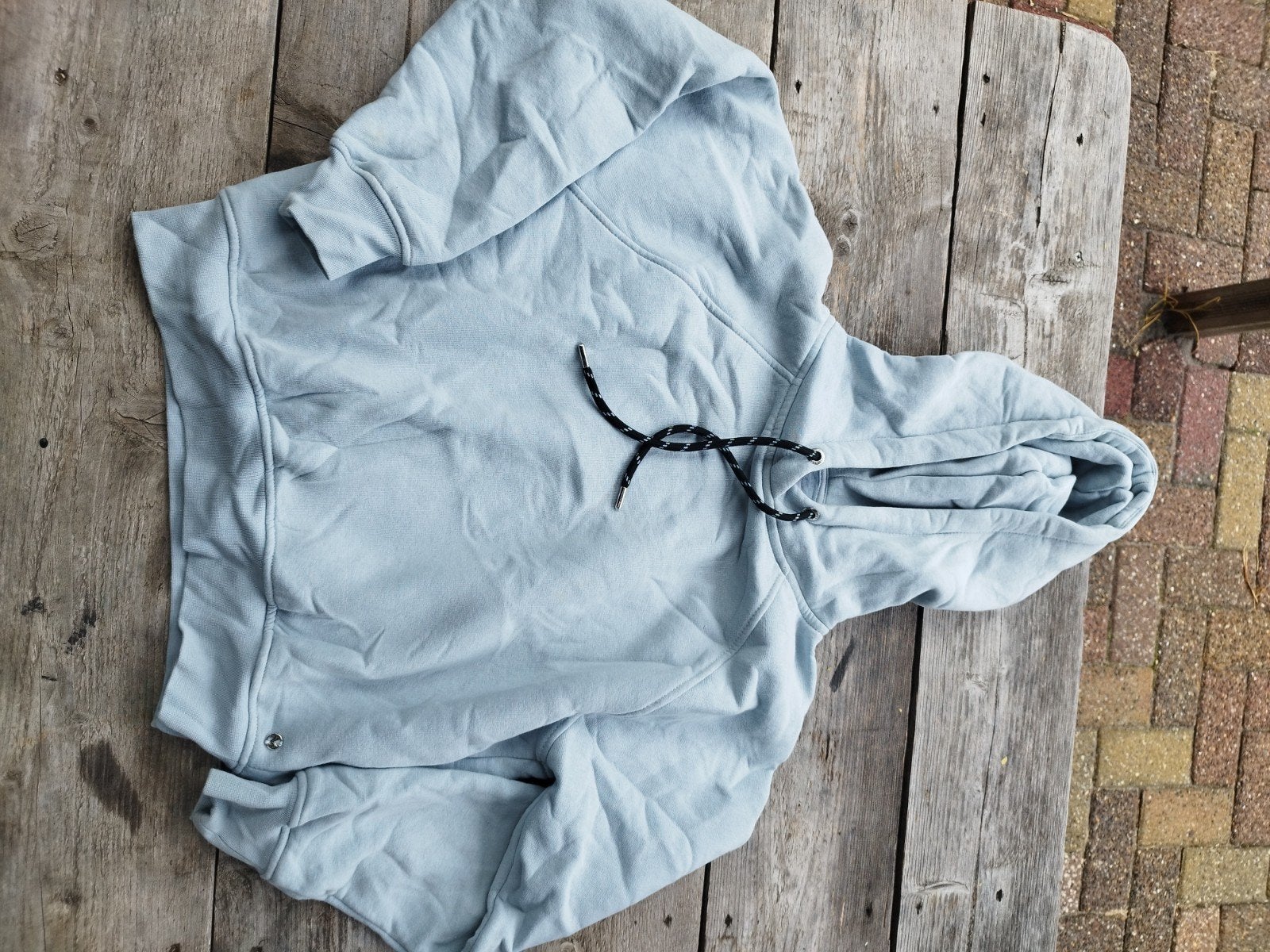 Hoodie, Kleding | Dames, Truien en Vesten, Blauw, Ophalen of Verzenden, Zo goed als nieuw, Maat 36 (S)