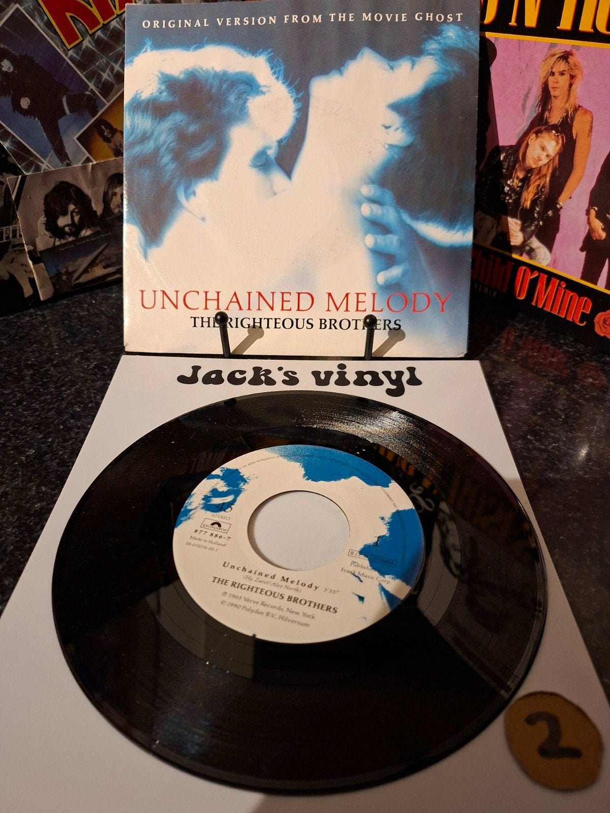 The Righteous Brothers - Unchained Melody  1990/2, Ophalen of Verzenden, Zo goed als nieuw, 7 inch, Overige typen