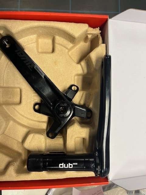 Nieuw Sram Rival cranckstel 172.5  Zonder tandwiel DUB Grave, Niet ingevuld, Nieuw, Ophalen of Verzenden, Niet ingevuld