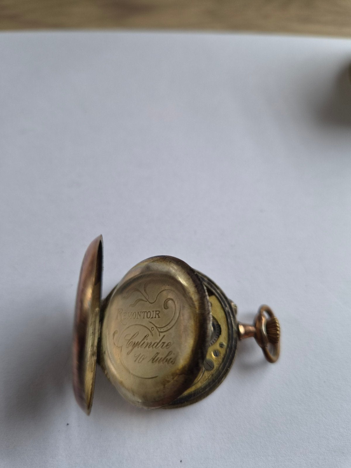 Antiek zilver 800 Dames Zakhorloge - remontoir, Overige merken, Overige materialen, Zakhorloge, 1900 tot 1930
