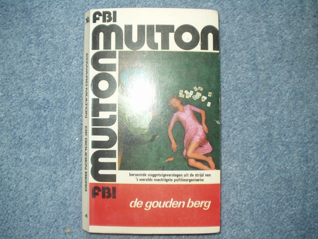 FBI Multon, De Gouden Berg, Ridderhof nummer 4, jaren 60, Ophalen of Verzenden, Zo goed als nieuw
