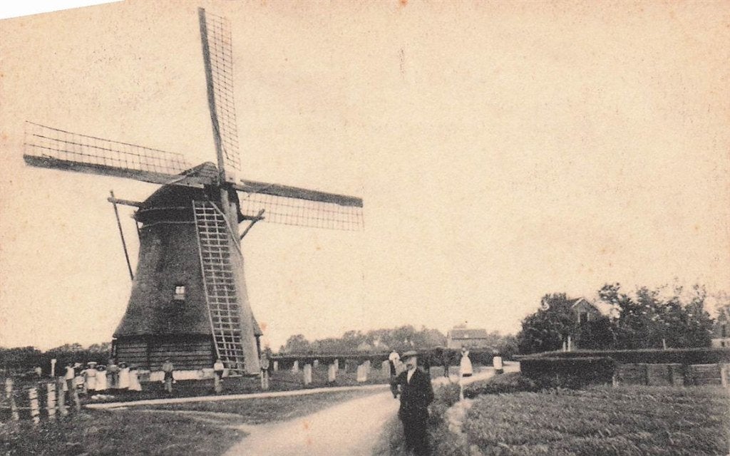 702-250-039 Molenbuurt Limmen, Verzenden, Voor 1920, Noord-Holland