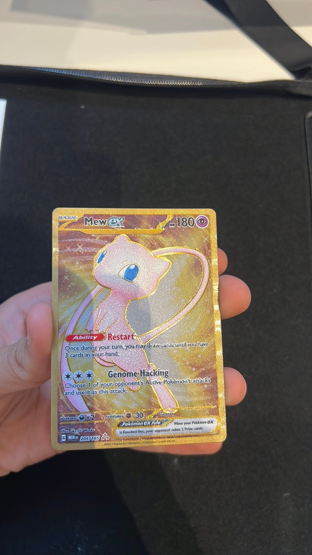 mew ex metal kaart pokemon, Ophalen, Zo goed als nieuw